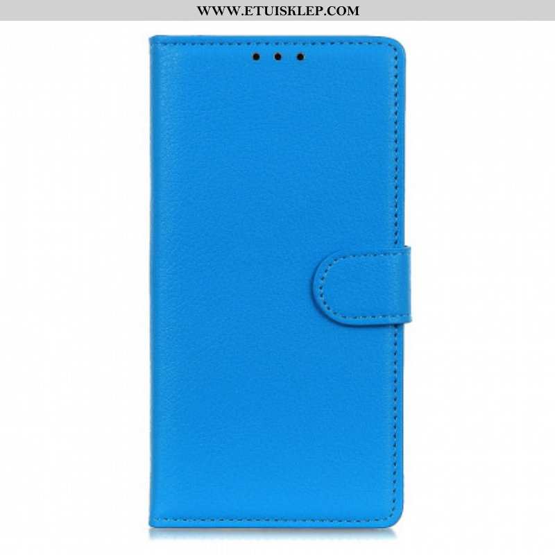 Etui Folio do Asus Zenfone 8 Sztuczna Skóra Liczi